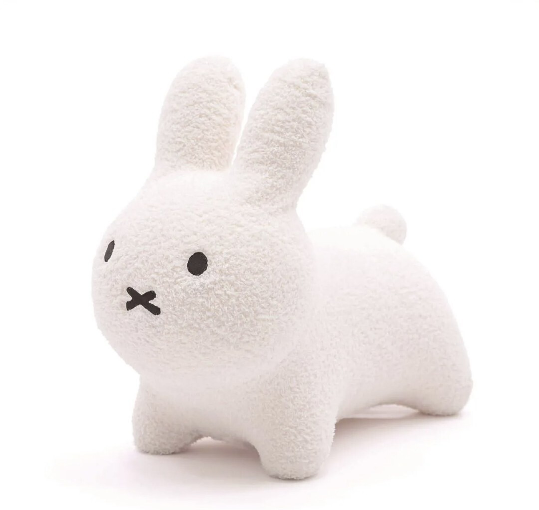 Bruna Bonbon Fluffy White Rabbit Miffy Fuwamoko New From Japan