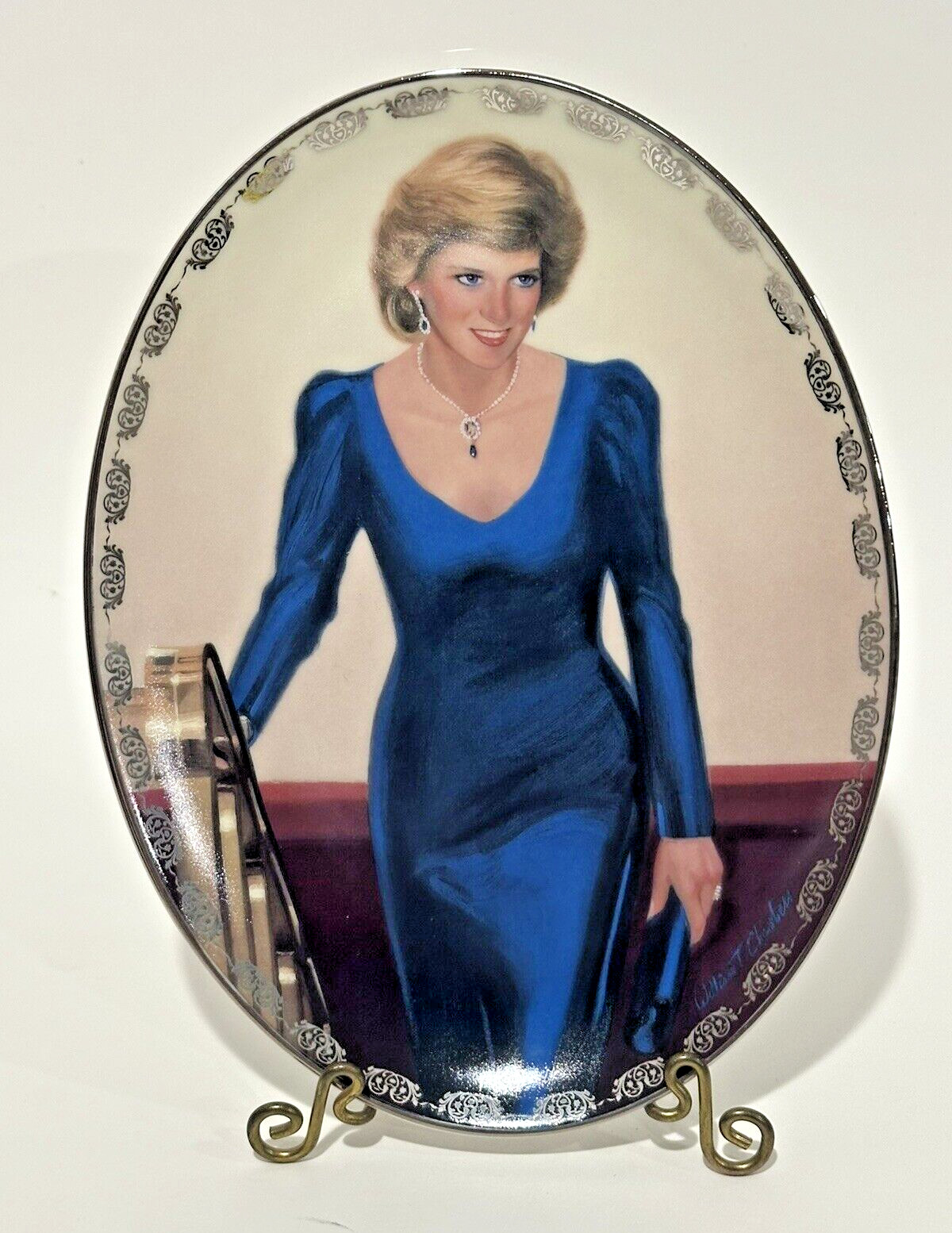 Princess Diana An Enchanting Princess Collector Plate 1998 Bradford Exchange