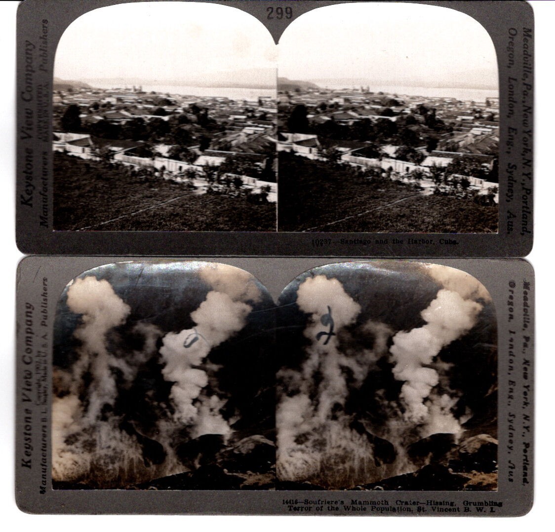 SALE:  Antique STEREOVIEW Cards CUBA, WEST INDIES