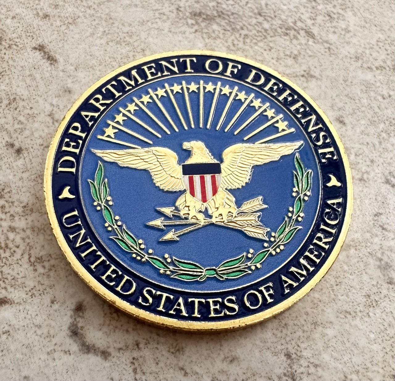 Department of Defense Department of War Challenge Coin ·IN STOCK· ·PERFECT GIFT·