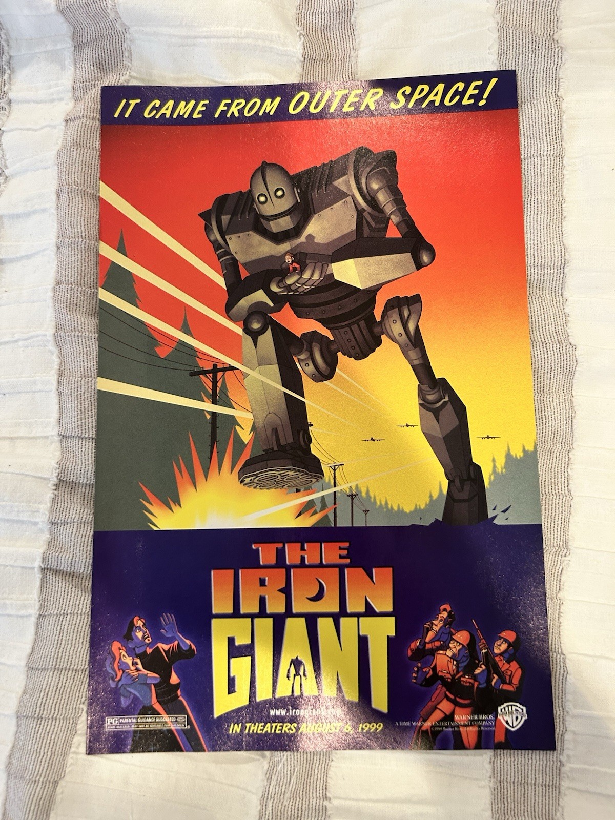 The Iron Giant promo comic The Iron Giant promo comic