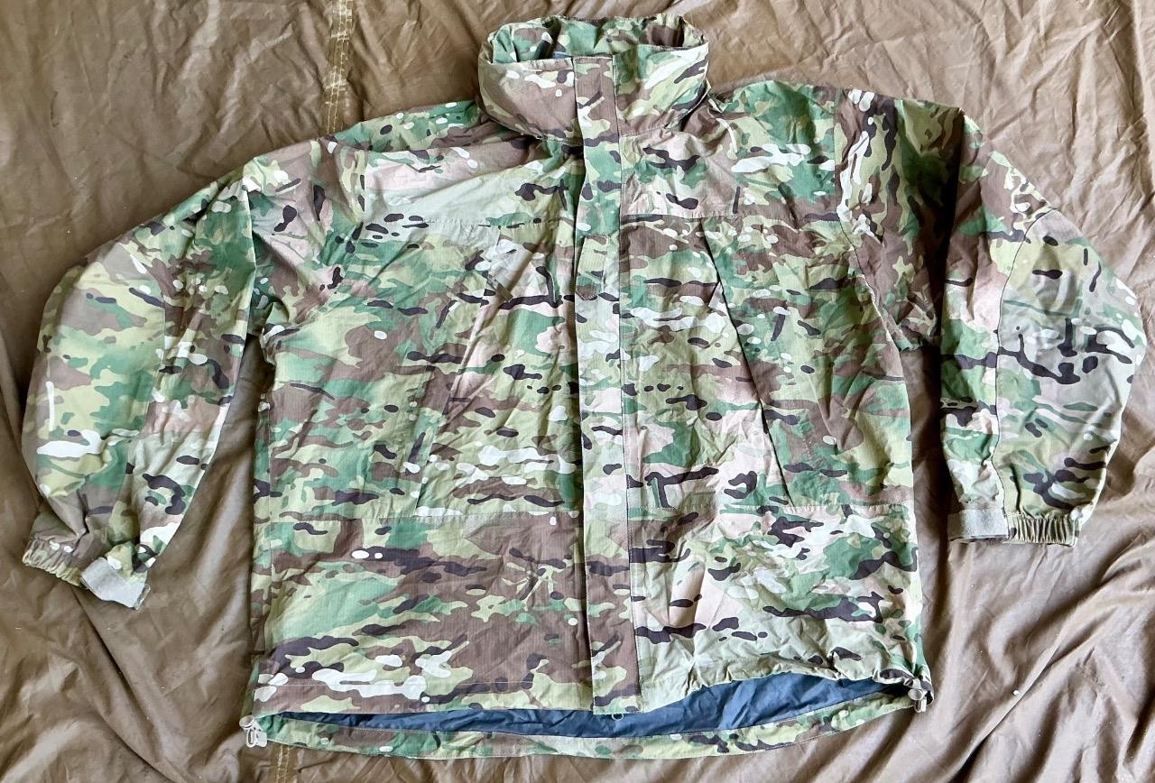 Army Surplus Multicam OCP Extreme Cold Wet Weather GoreTex Jacket LARGE REG GI