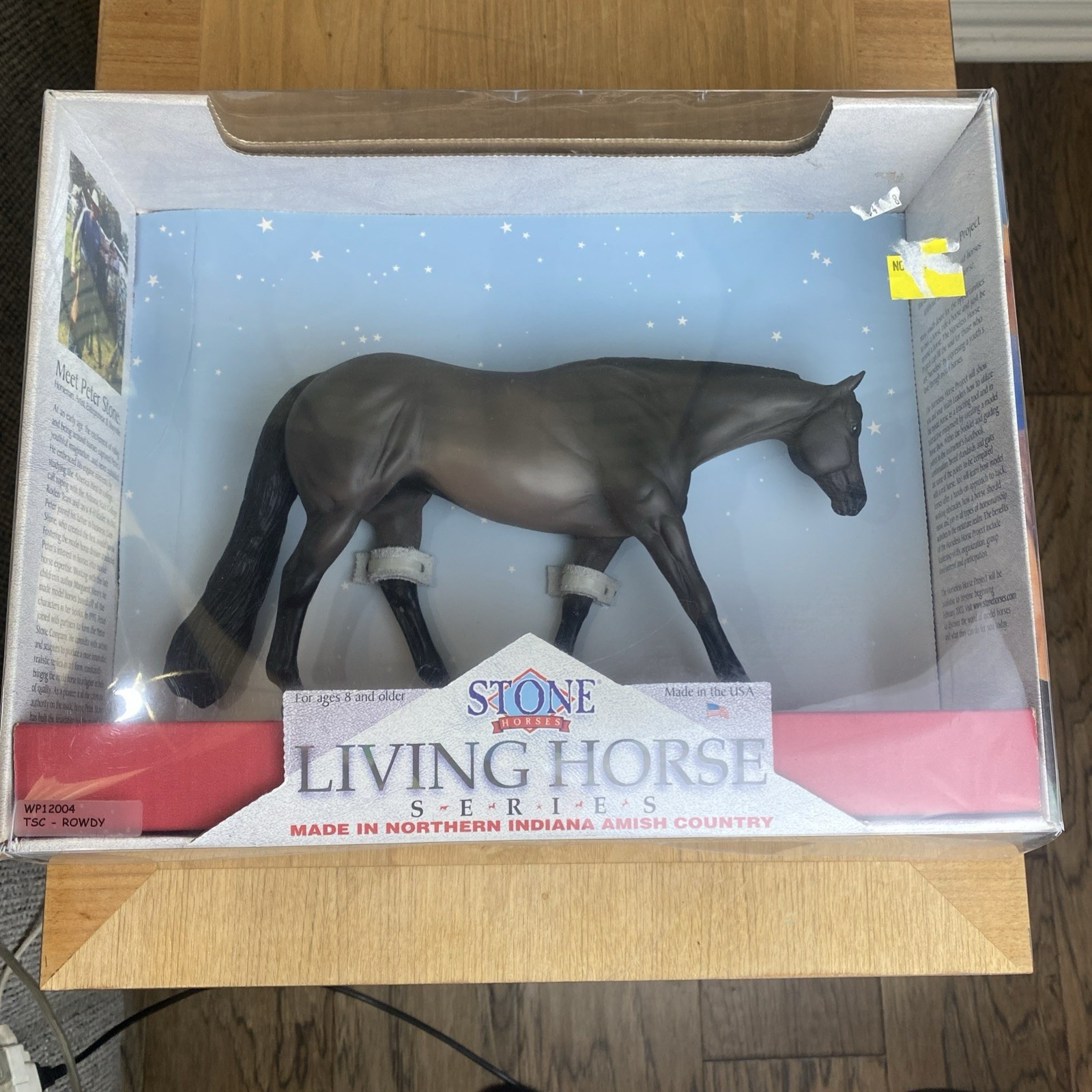 Peter Stone Living Horse Series ROWDY 2002 -New Open Box USA Cowboy Ranch Peter Stone Living Horse Series ROWDY 2002 -New Open Box USA Cowboy Ranch