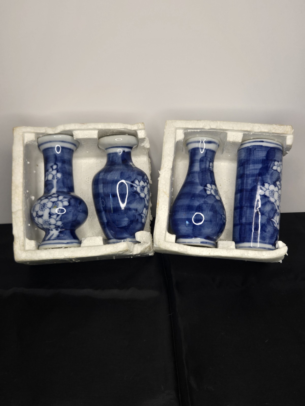RARE Vintage French Chinoiserie Porcelain Small Ceramic Collectibles 1960-70s