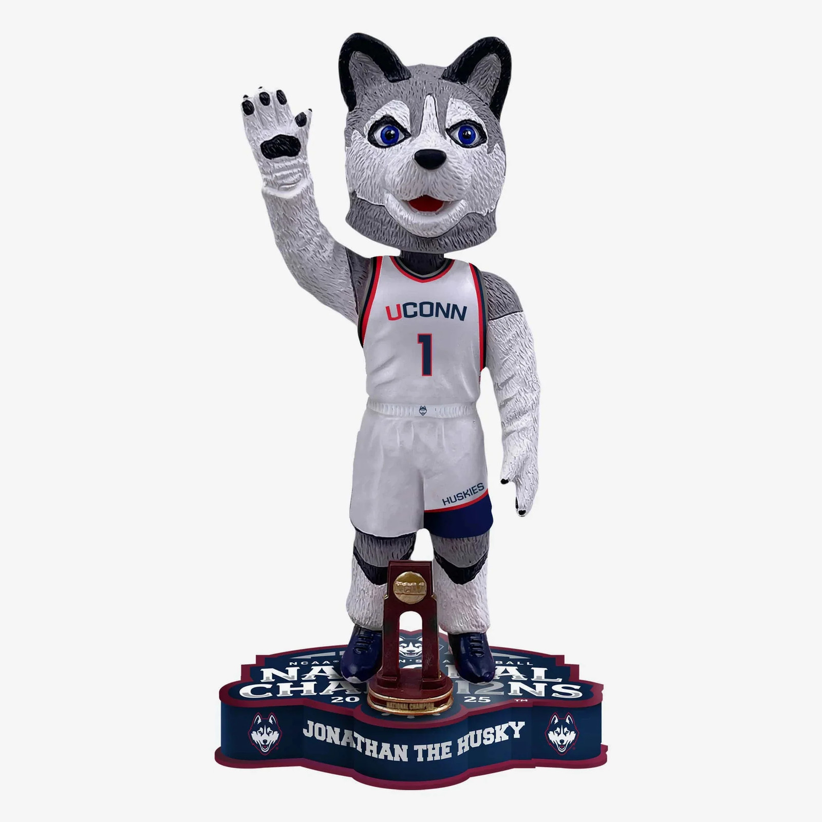 UConn Huskies 2025 Women\'s Basketball National Champions Bobblehead NCAA