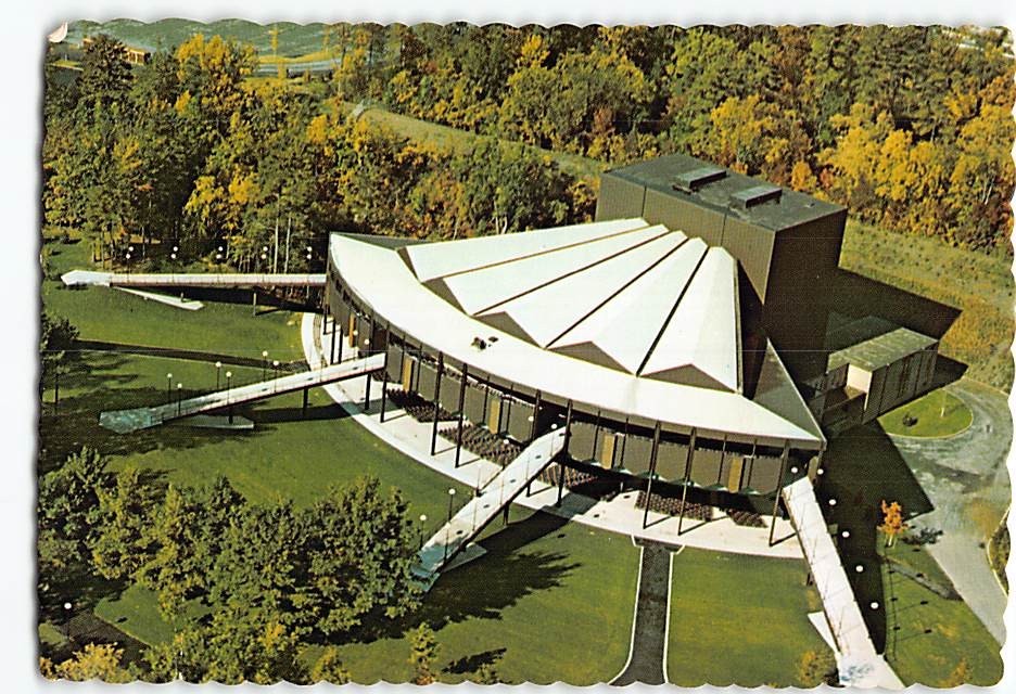 Postcard Aerial View Saratoga Performing Arts Center New York USA