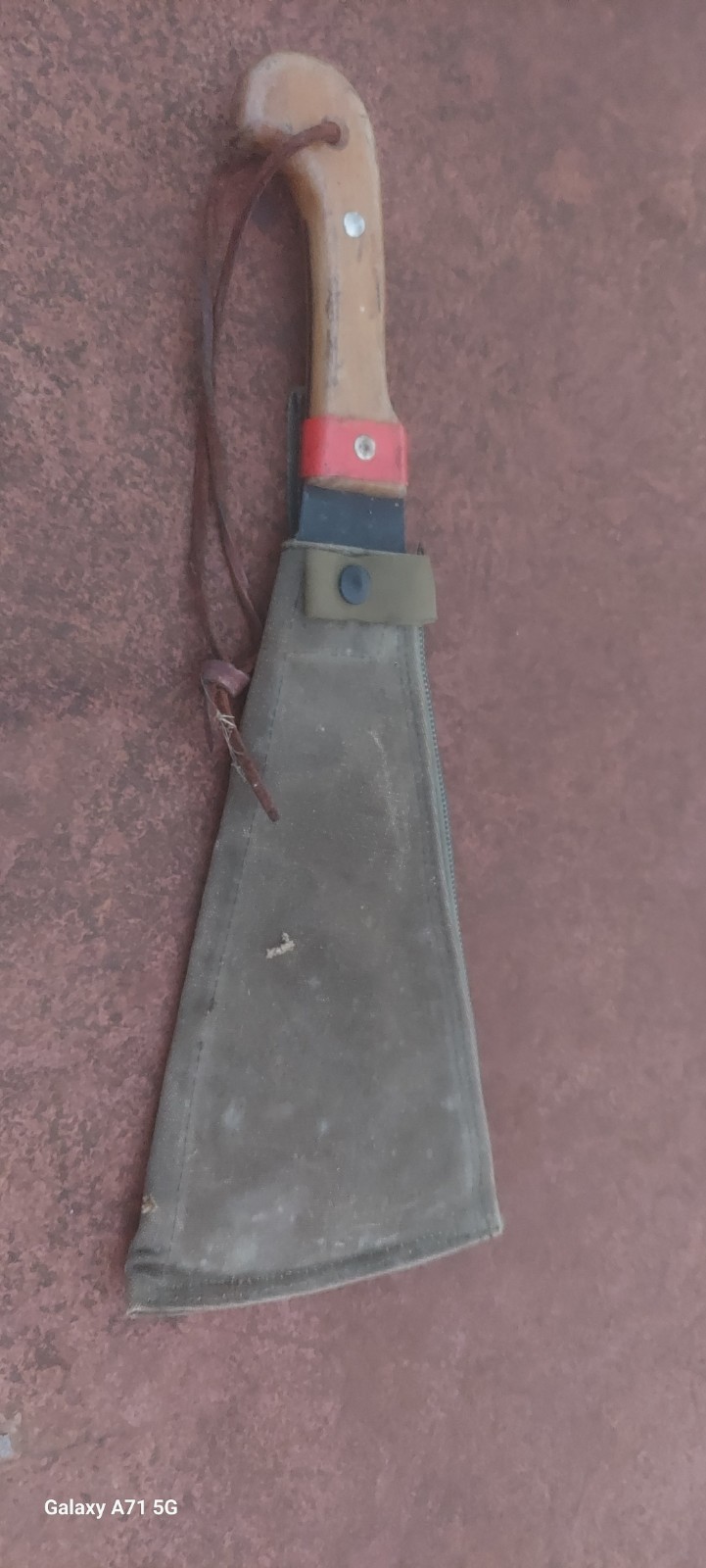 VINTAGE WOODSMAN\'S PAL Army MACHETE 