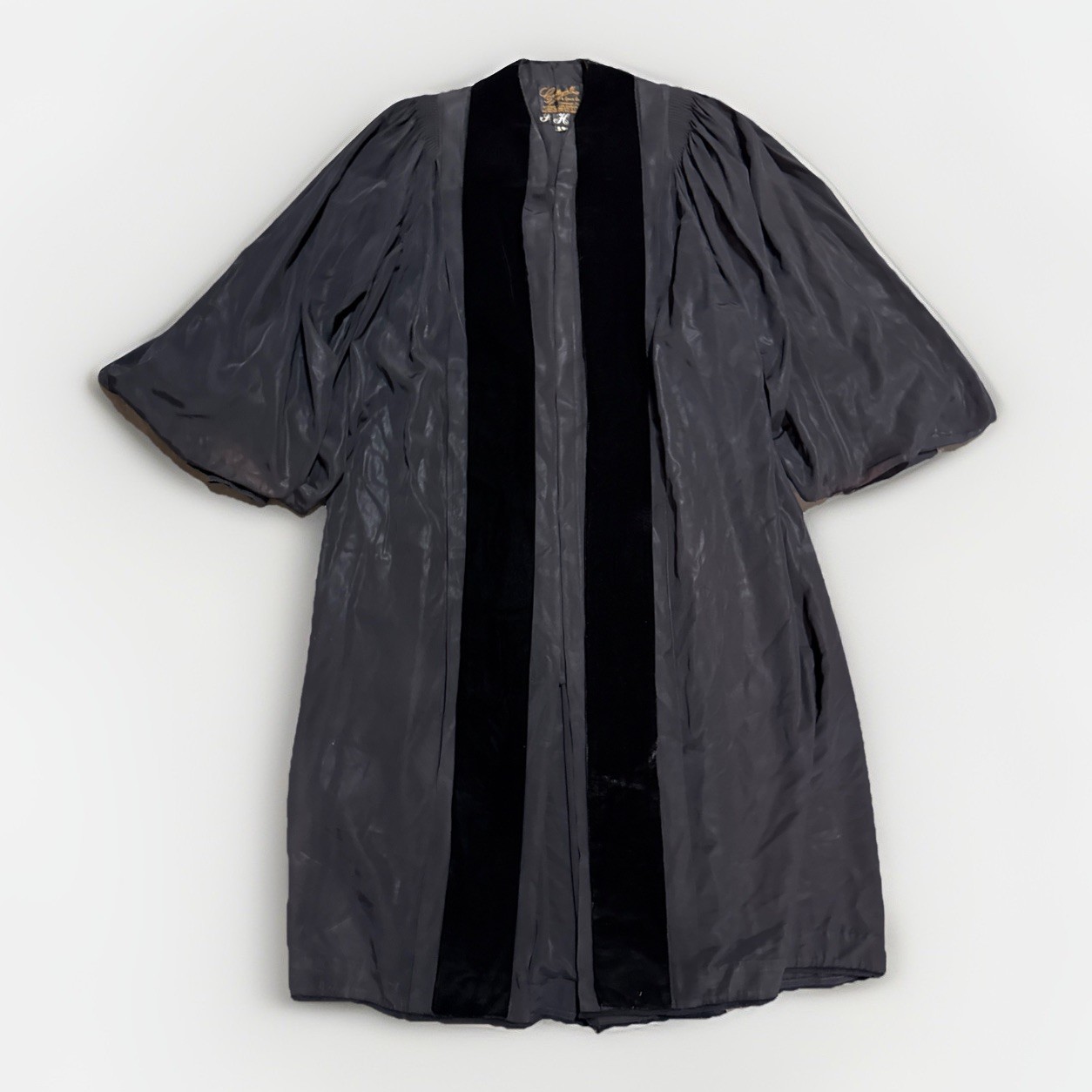 40s 50s Vintage Collegiate Cap and Gown Co Heavy Graduation Ceremony Robe Sz 36L