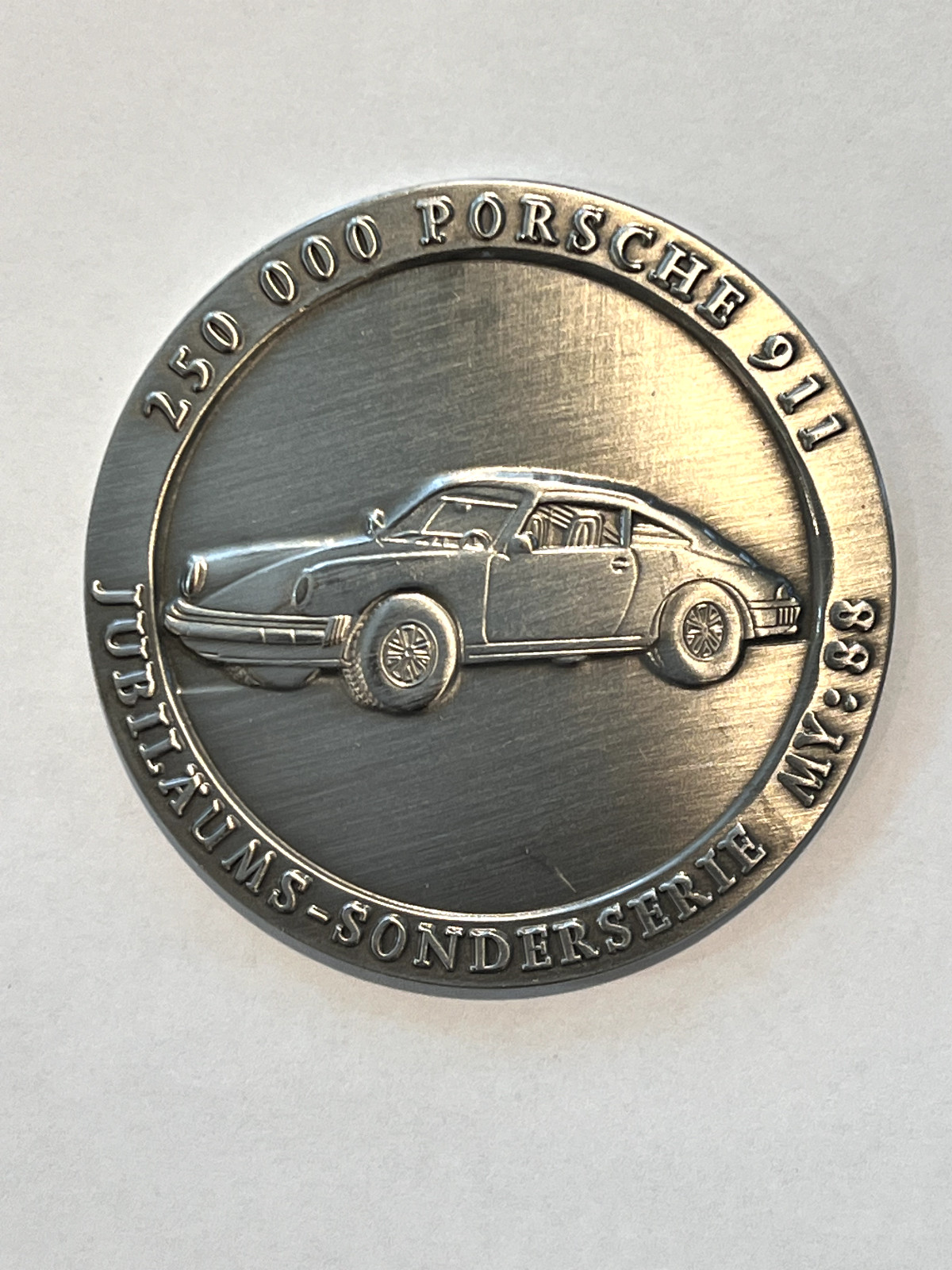 Porsche Commemorative Edition 1988 USA Medallion - Replica