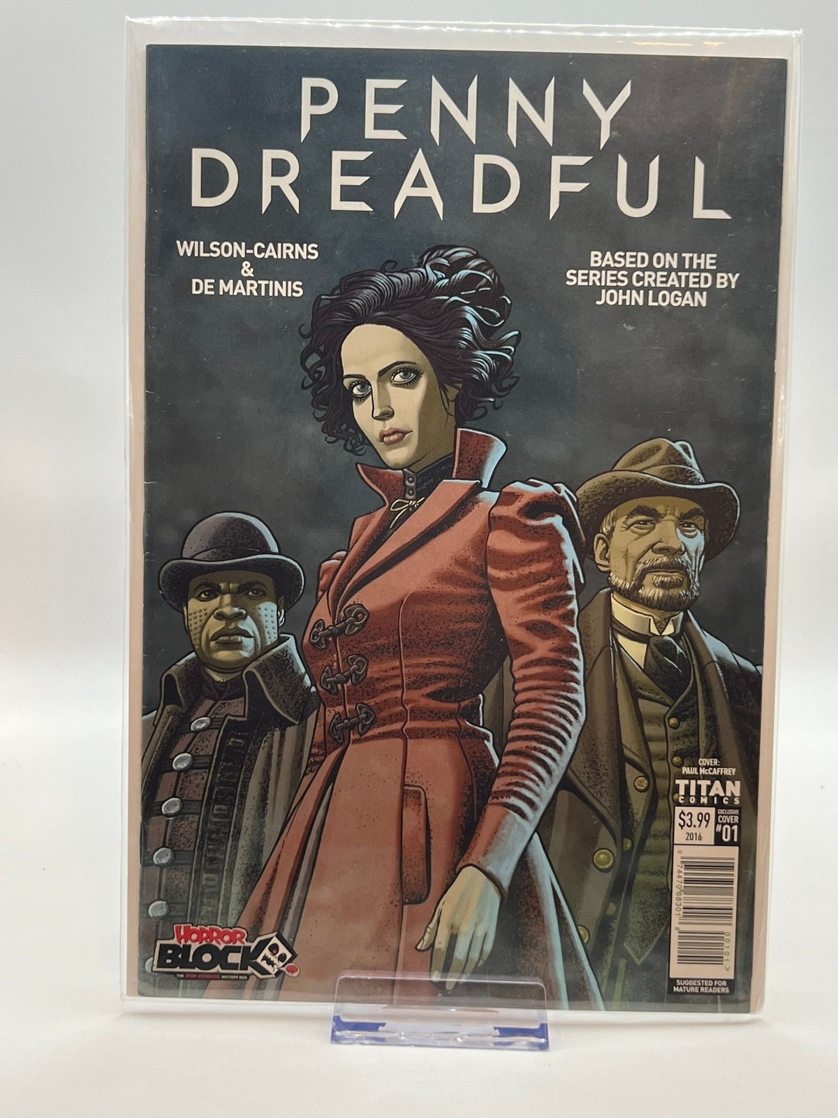 Penny Dreadful Comic Book Titan Comics 2016 #1 Horror Block Cover Wilson-Cairns