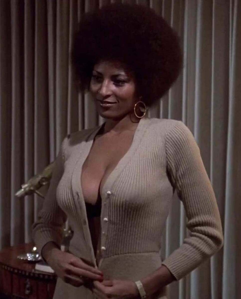 Pam Grier Smiling 4x6 Picture Celebrity Print