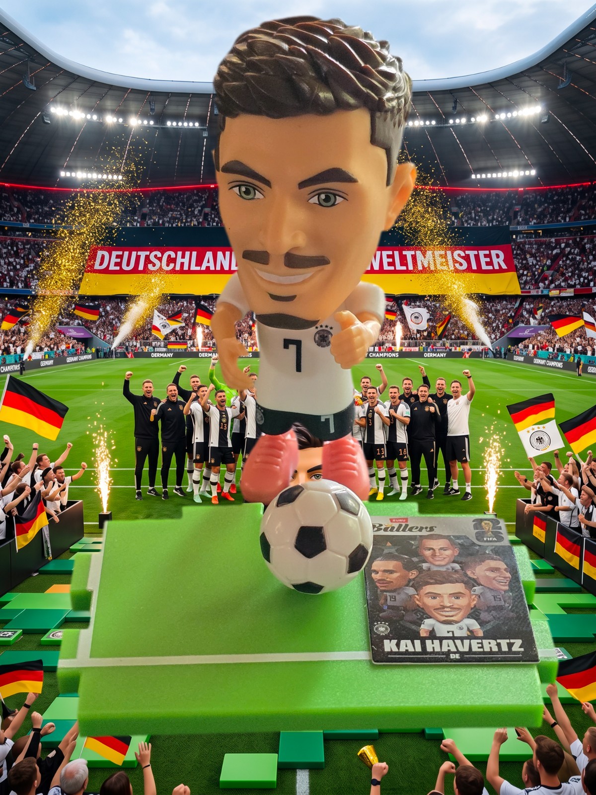 ZURU FIFA World Cup 2026 Ballers Kai Havertz Germany Figure