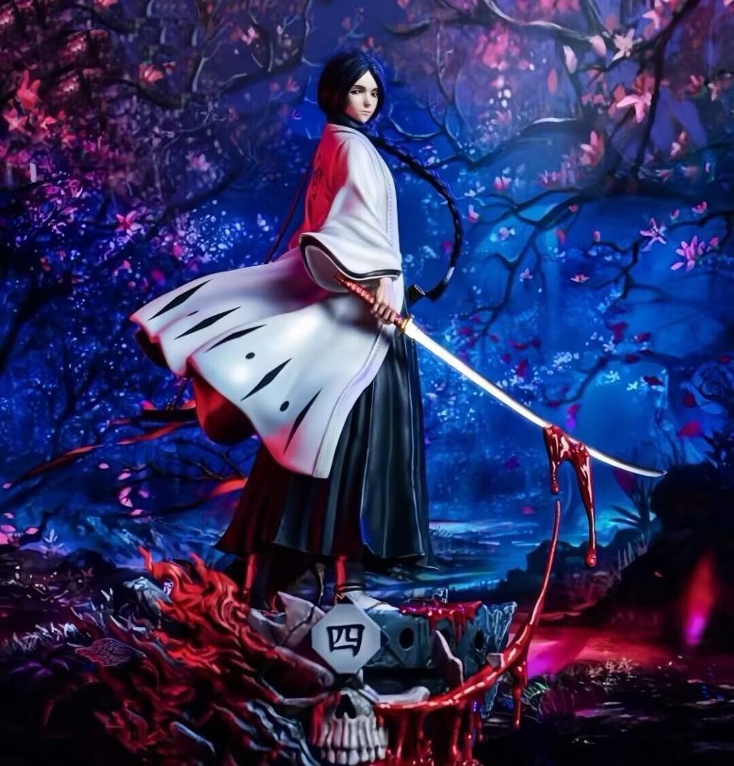 Bleach 4th Corps Captain Unohana Retsu Garage Kit Figure #aff89a