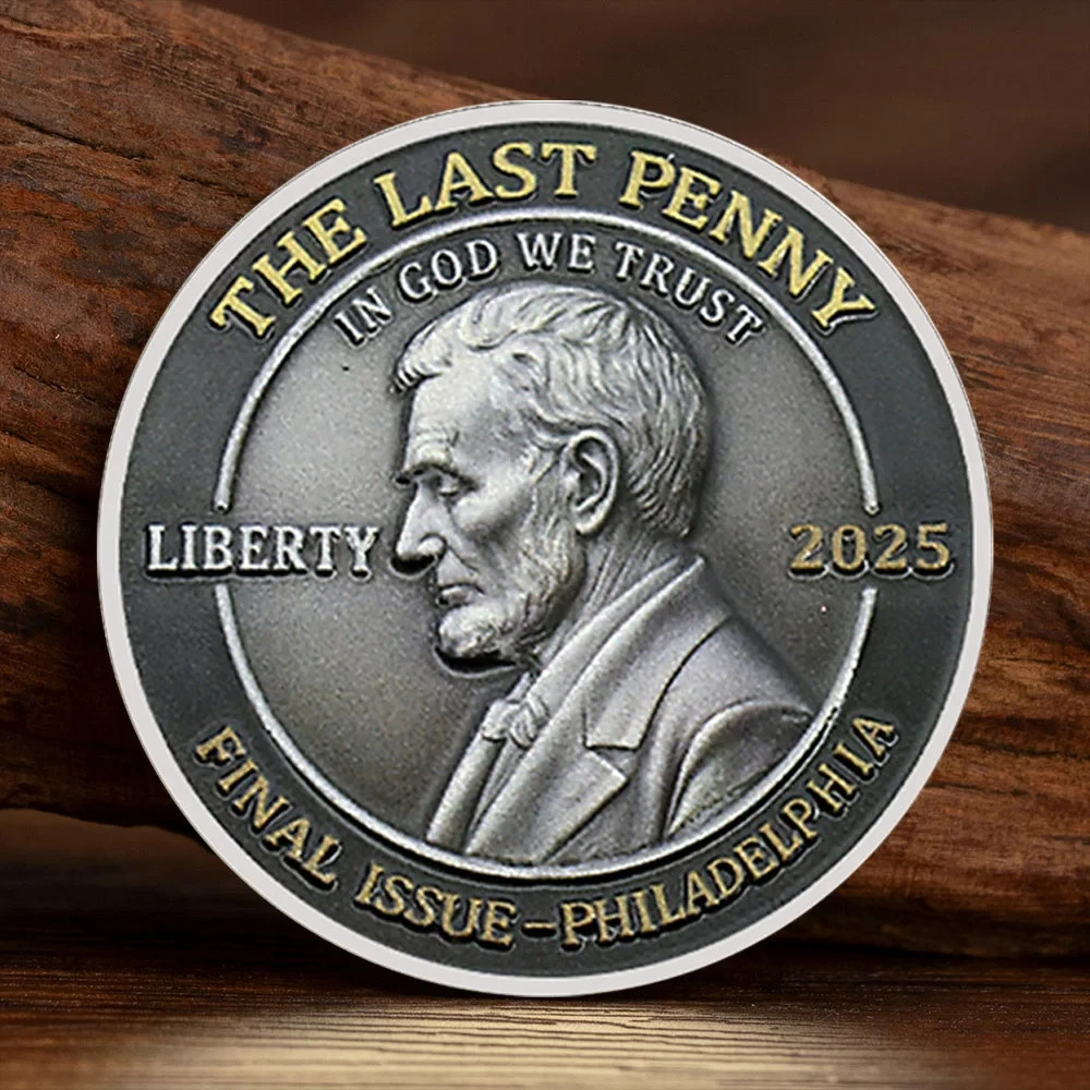 Final Issue Philadelphia 2025 – The Last Cent Lincoln Tribute Coin