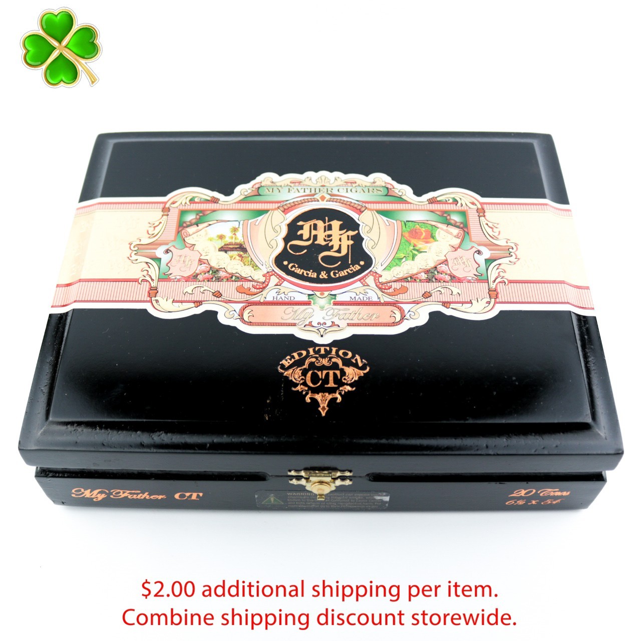 My Father Cigars Toro CT Empty Wood Cigar Box 9.5
