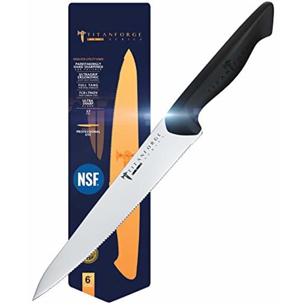 Dalstrong TITAN FORGE - Serrated Utility Knife 6