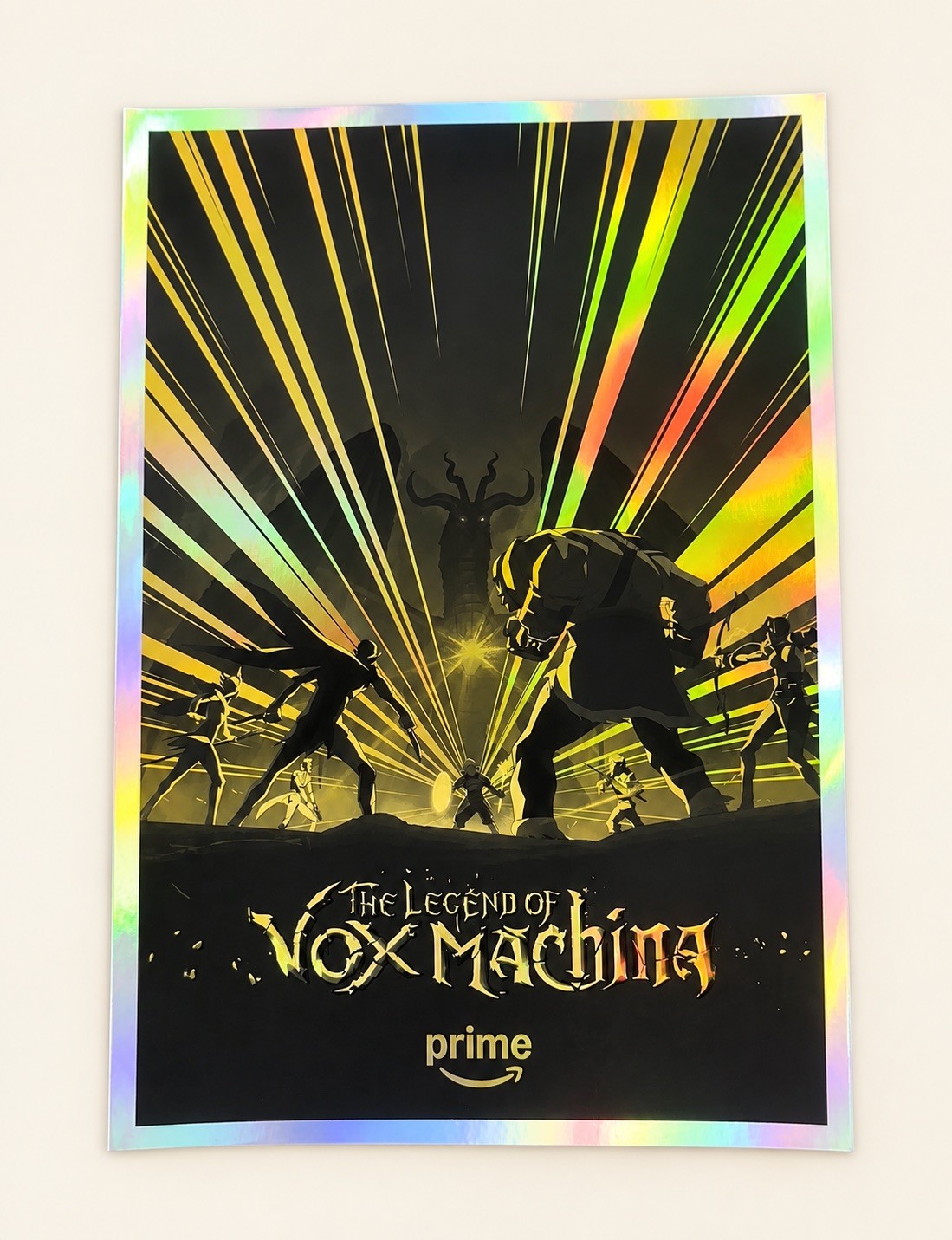 Critical Role Poster The Legend of Vox Machina EXCLUSIVE LIMITED PRINT Poster