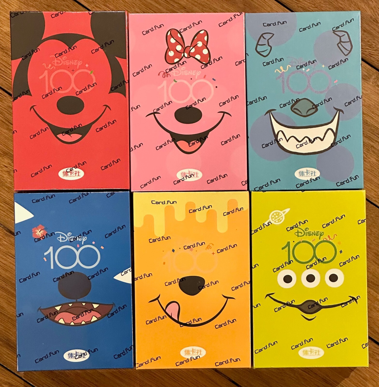 2023 Card Fun Disney 100 Joyful Trading Card One Box Sealed Licensed - US Seller