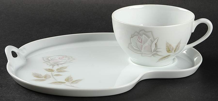 Noritake Edenrose Snack Plate & Cup 431337