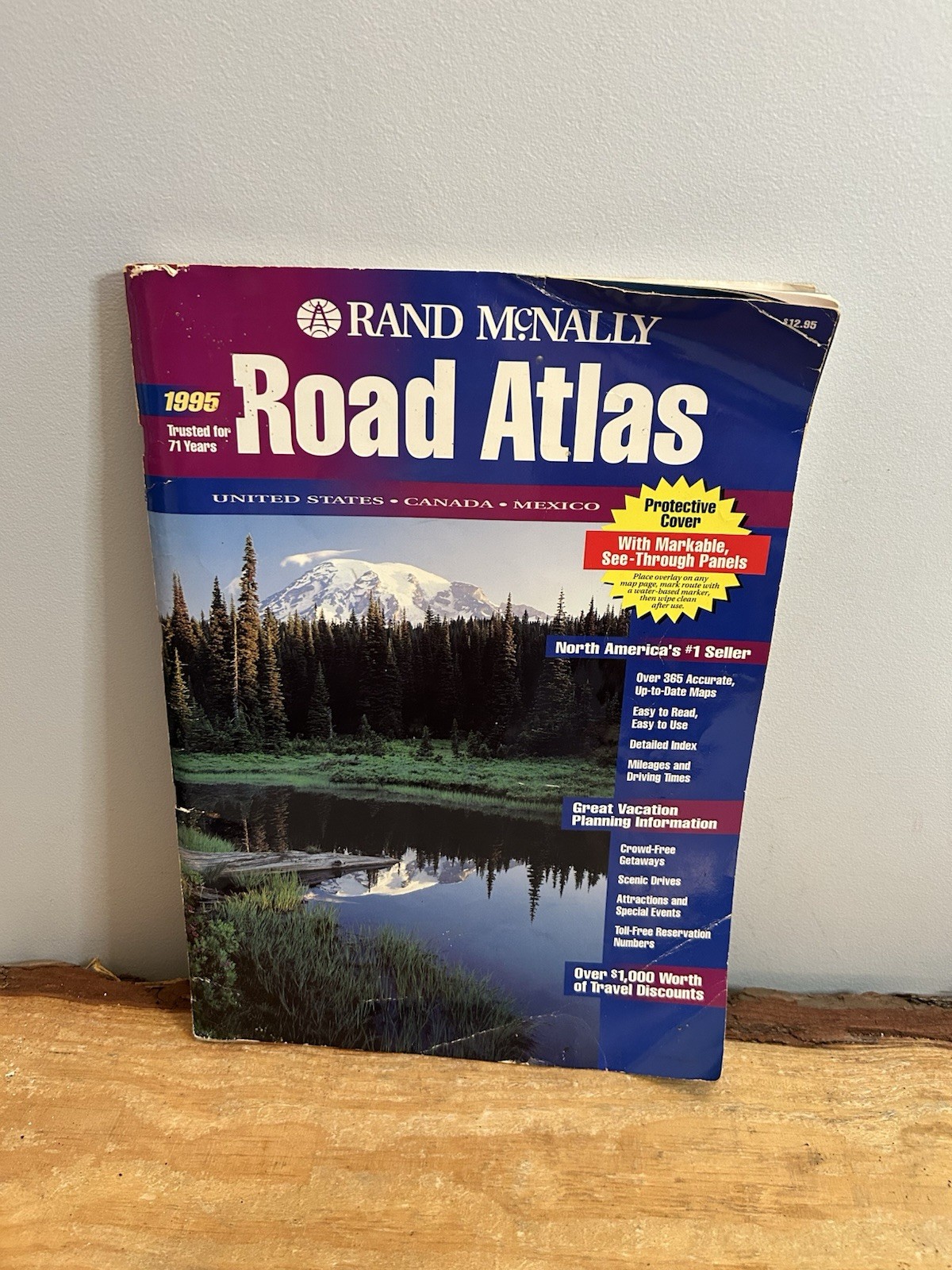 1995 Rand McNally Road Atlas for United States Canada and Mexico 15\
