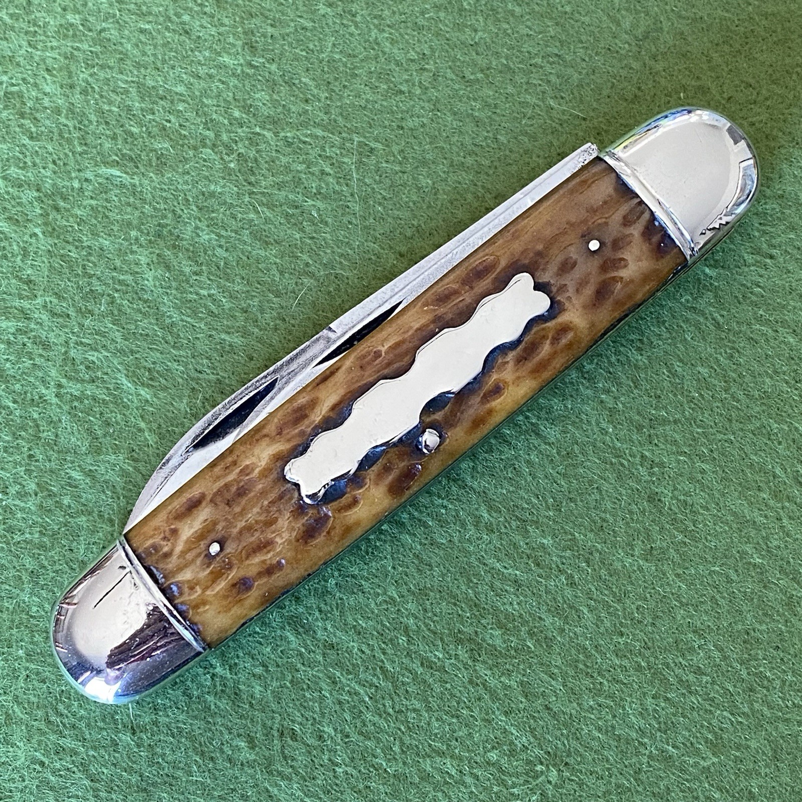 Old Vintage Cattaraugus Jumbo Cigar Jack Pocket Knife