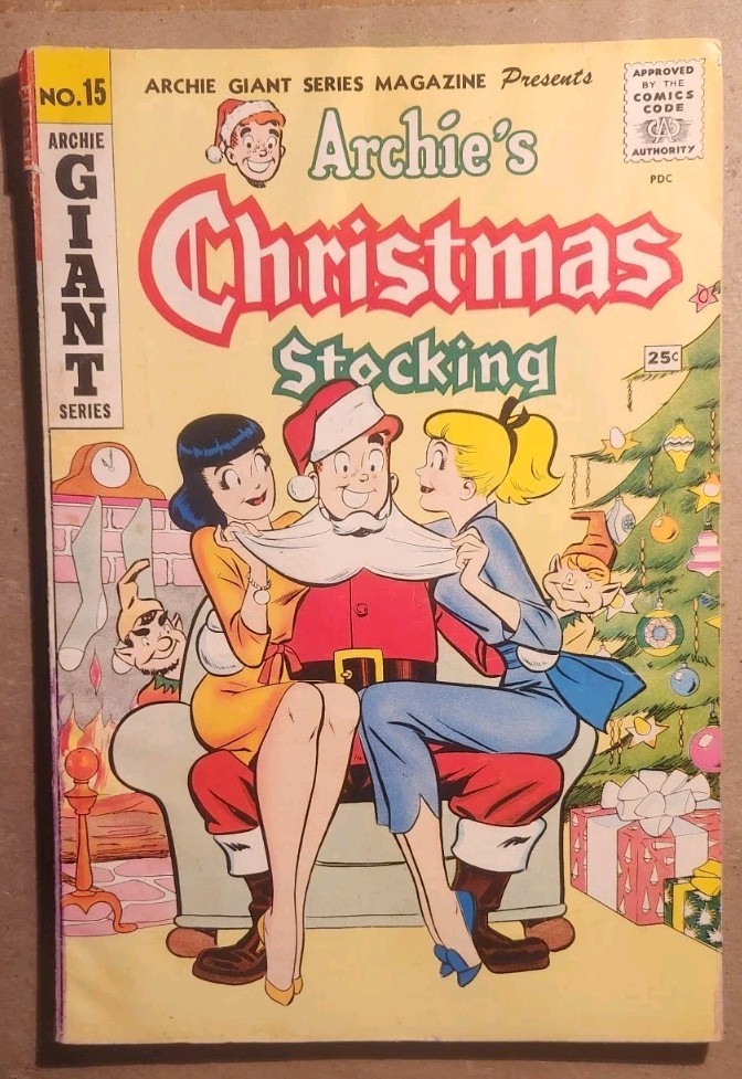 Archie\'s Giant Series # 15 Christmas Stocking Issue (VG+ 4.5) 1962