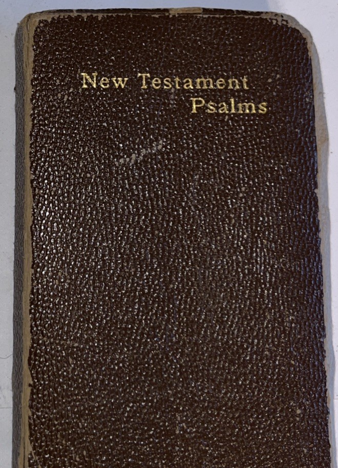 1940’s Pocket New Testament-Palms. Forward by Pres. Franklin Roosevelt. RARE . X