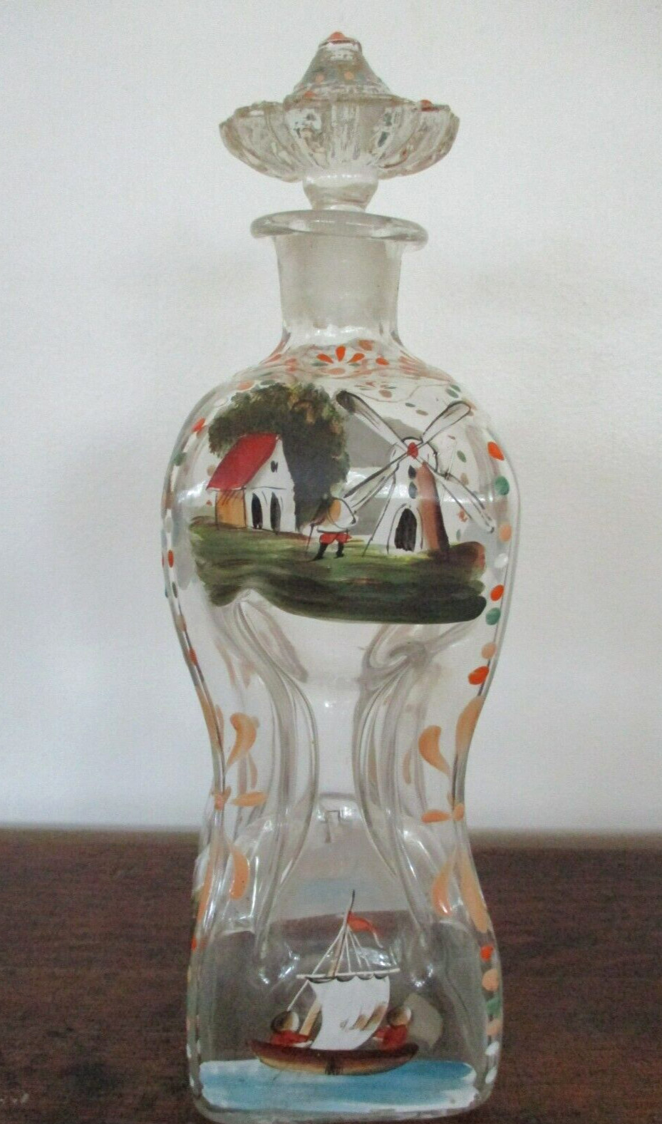 Holland.  Antique Dutch KUTTROLF  KLUCK KLUCK Bottle Holland 19th cent. 