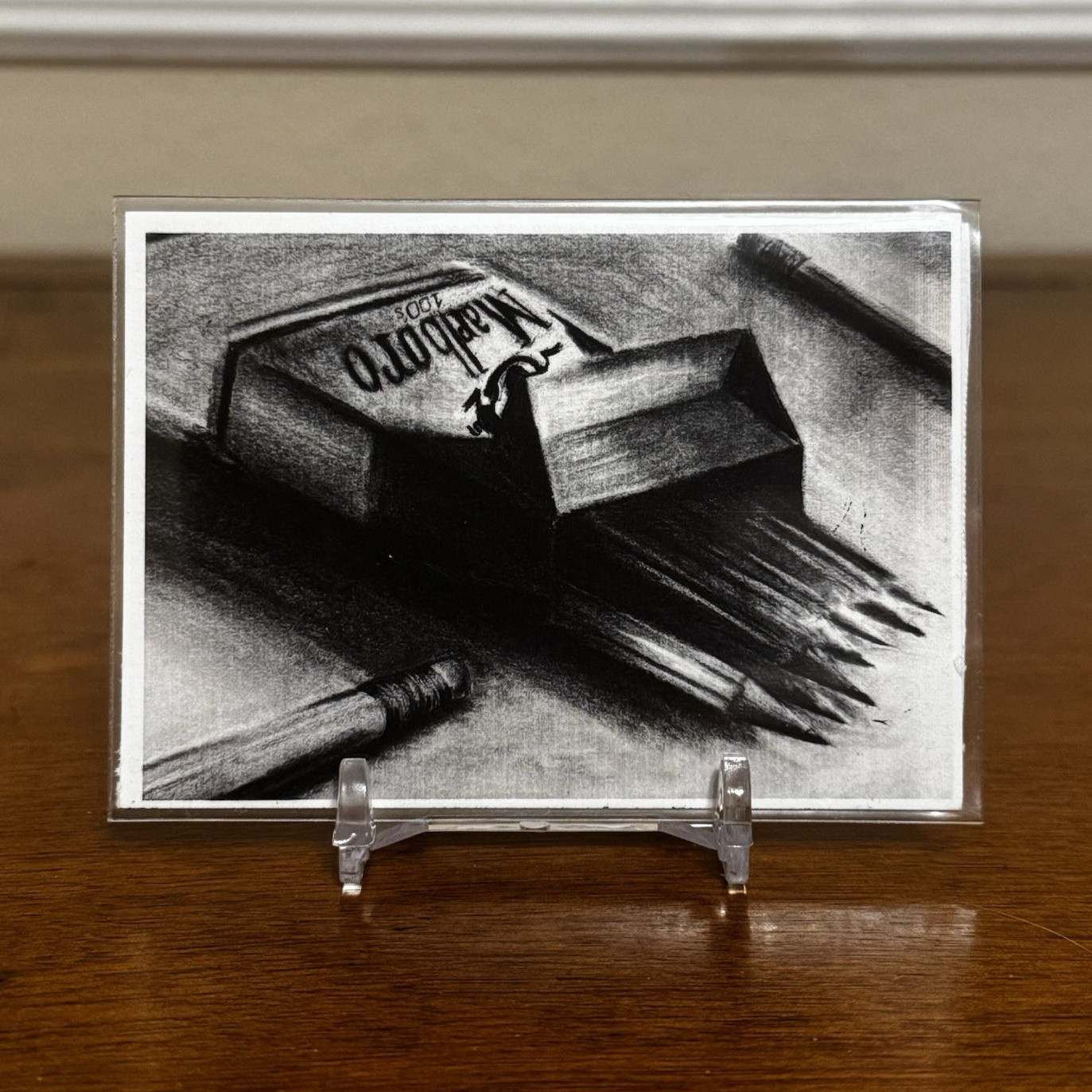 ACEO ATC Jake Quimby Original Cigarette Art Trading Card 2.5x3.5 Print