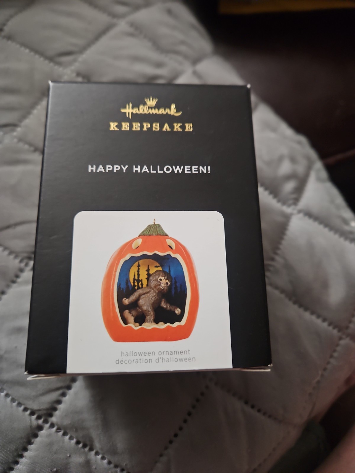 Hallmark Keepsake 2021 Happy Halloween Bigfoot Ornament 9th In Series Hallmark Keepsake 2021 Happy Halloween Bigfoot Ornament 9th In Series