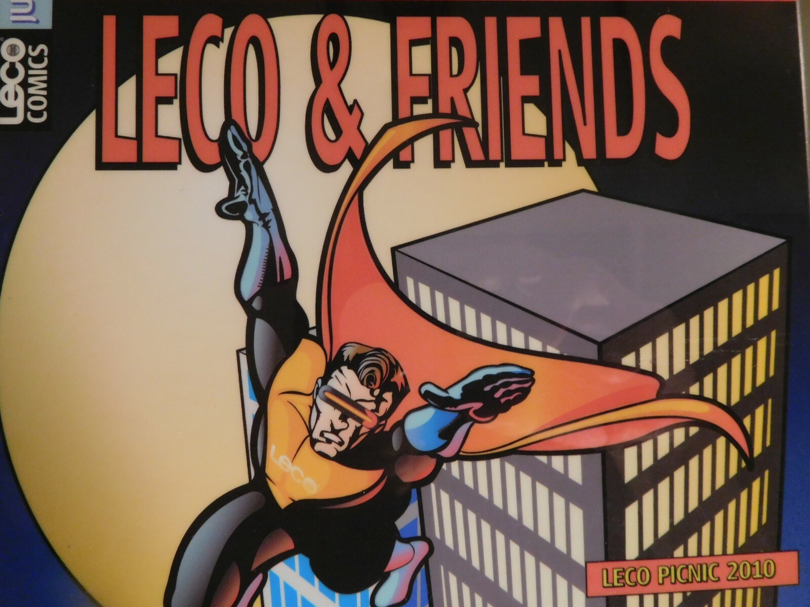 RARE ~ Leco Comics Lunchbox ~ Leco & Friends ~ Picnic July 7th, 2010