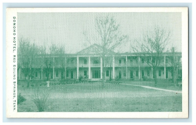 c1930's Donoho Hotel Red Boiling Spring Tennessee Historic Old Photo