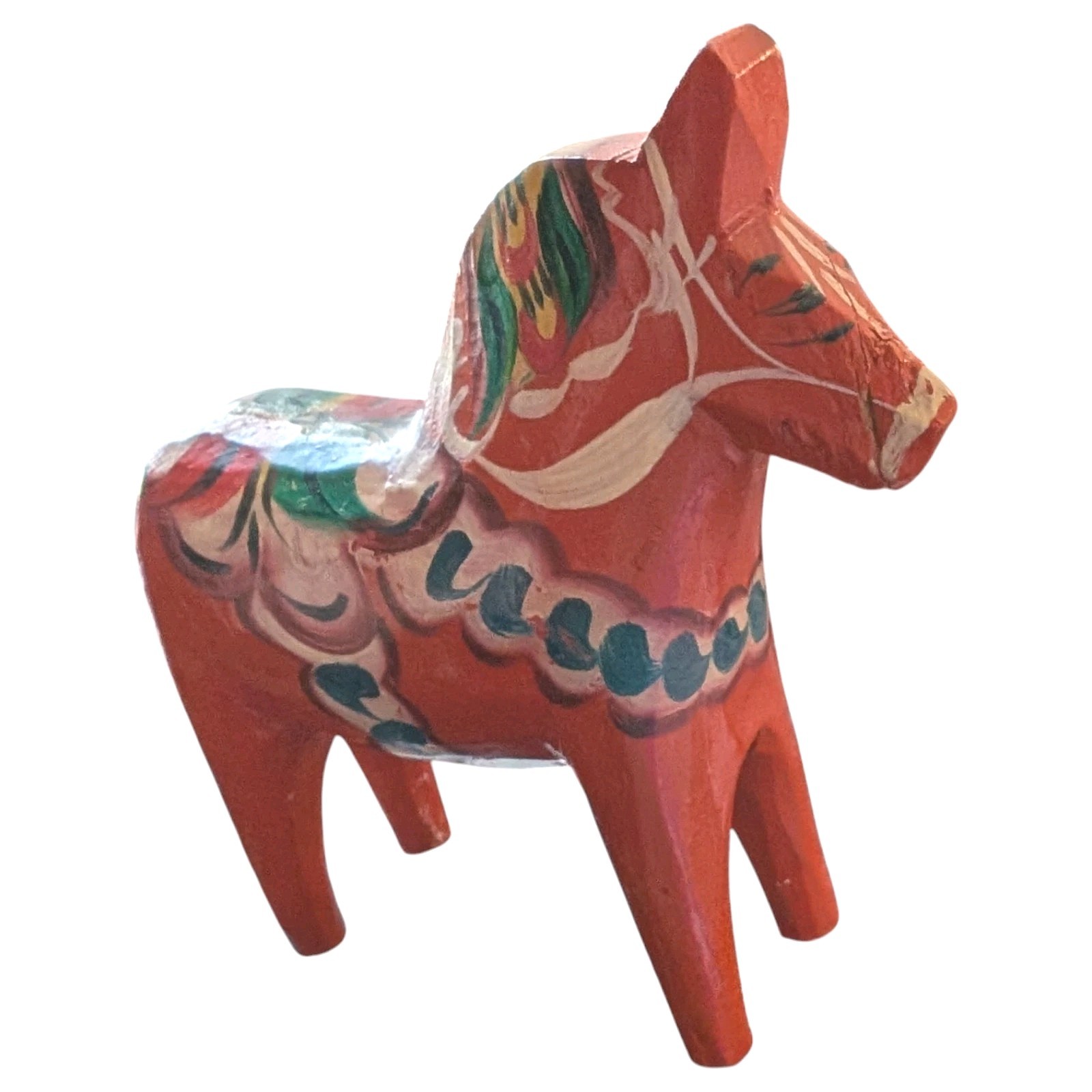 1960s Swedish Dala Horse Erik Pell Farnas Mora Wood Carving Not Nils Olsson 4\
