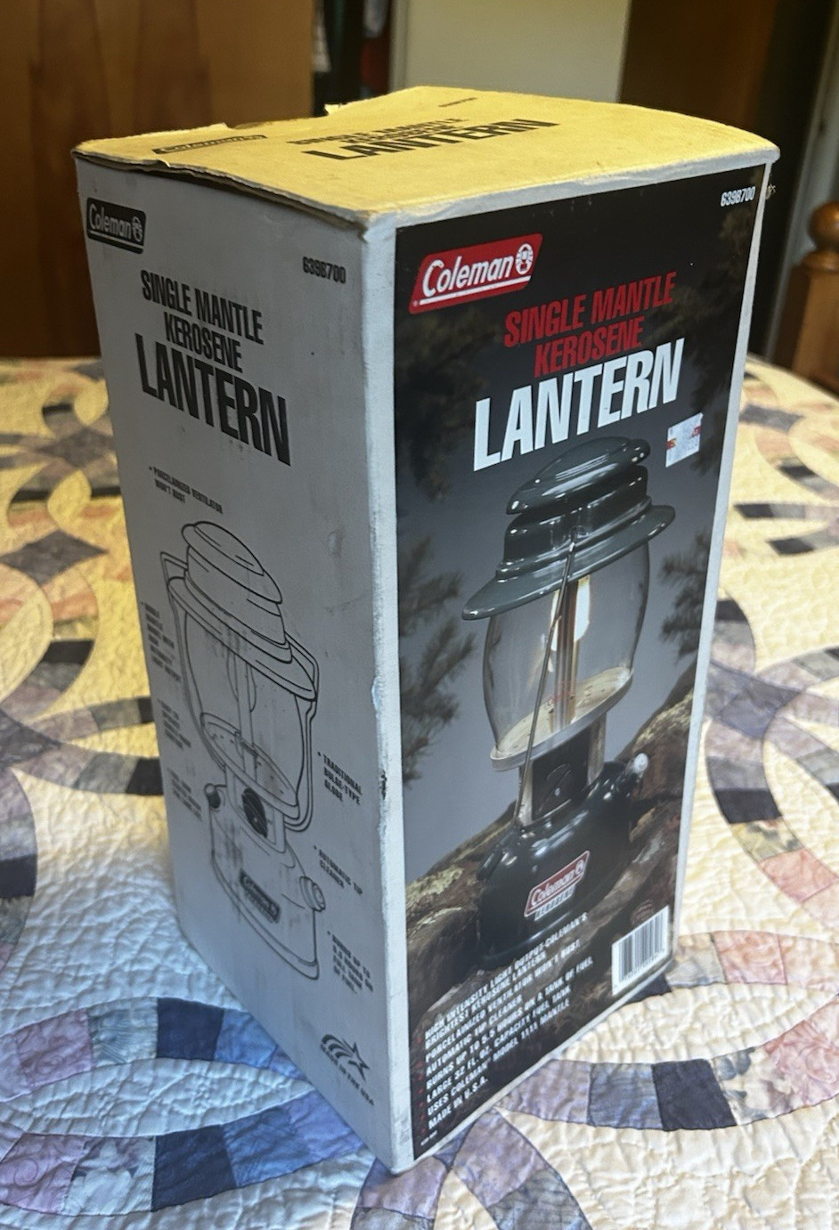 NEW IN BOX COLEMAN 639B700 SINGLE MANTLE KEROSENE LANTERN QUICK SHIPPING