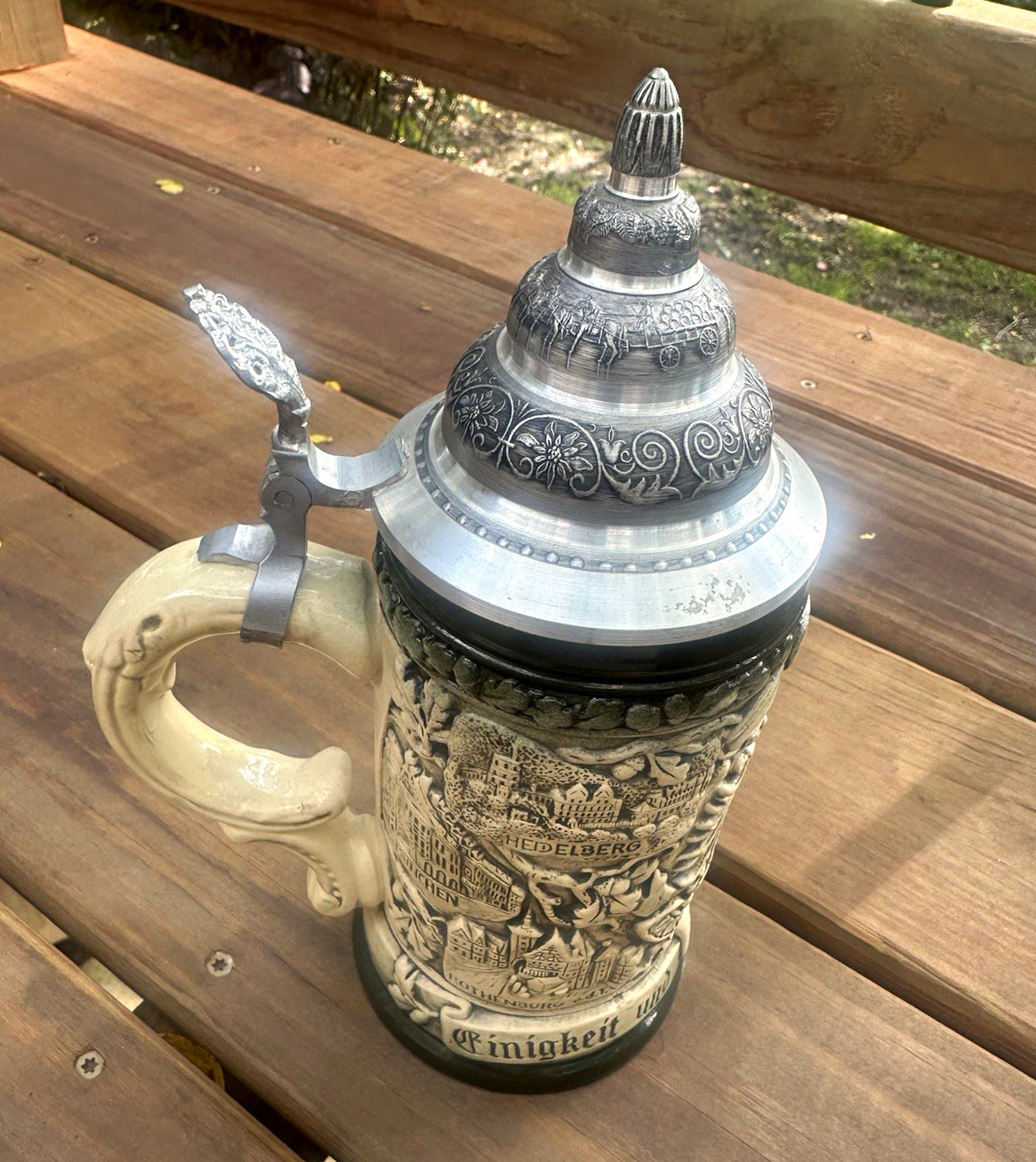 King-Werk German Beer Stein Deutschland Panorama 0.5L Limited Edition 4959/10000