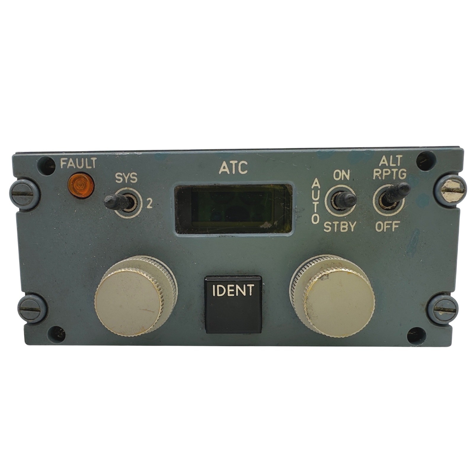 Airbus A320 ATC Transponder Control Panel Sextant BCT 2525 879-2525-012 Cockpit
