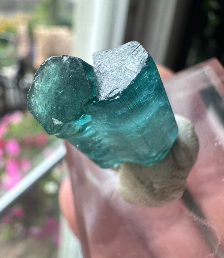 INCREDIBLE Color 7.2 gram tourmaline from Afghanistan