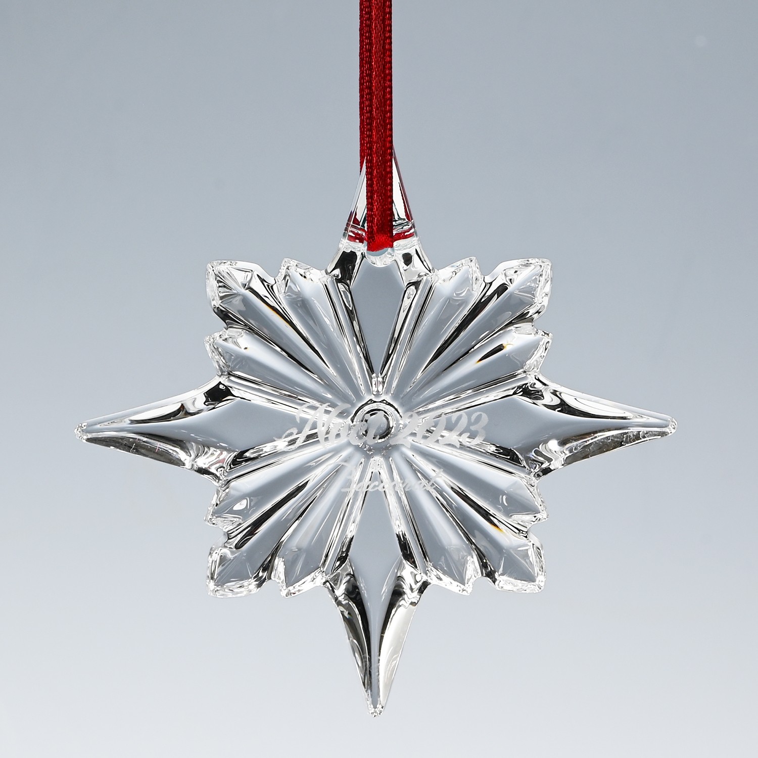 Baccarat 2815676 Crystal Noel 2023 Annual Ornament MSRP $150