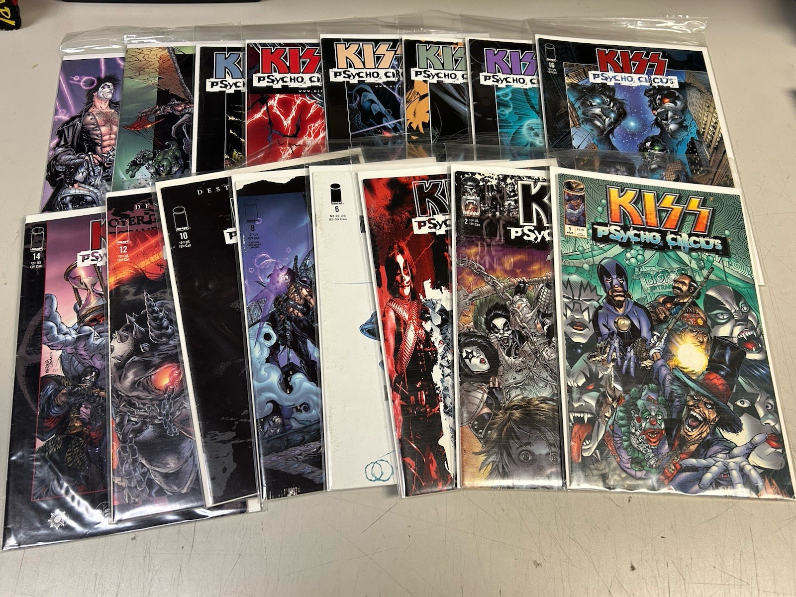 Kiss: Psycho Circus Comics lot #1-31 Complete Set IMAGE 1997