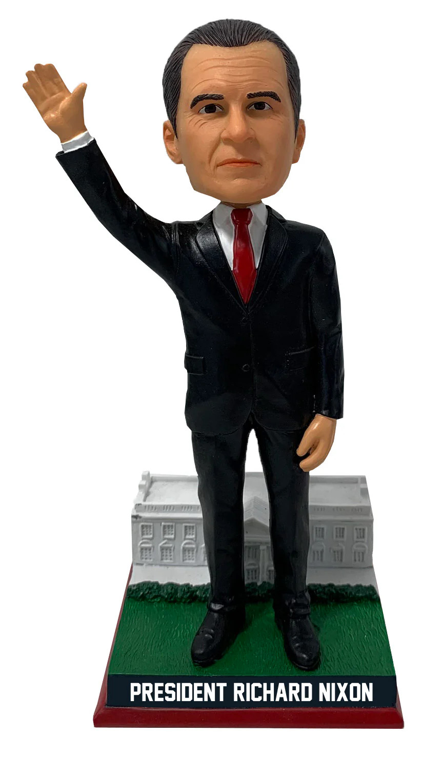 Richard Nixon White House Base President Bobblehead Numbered to 1,968