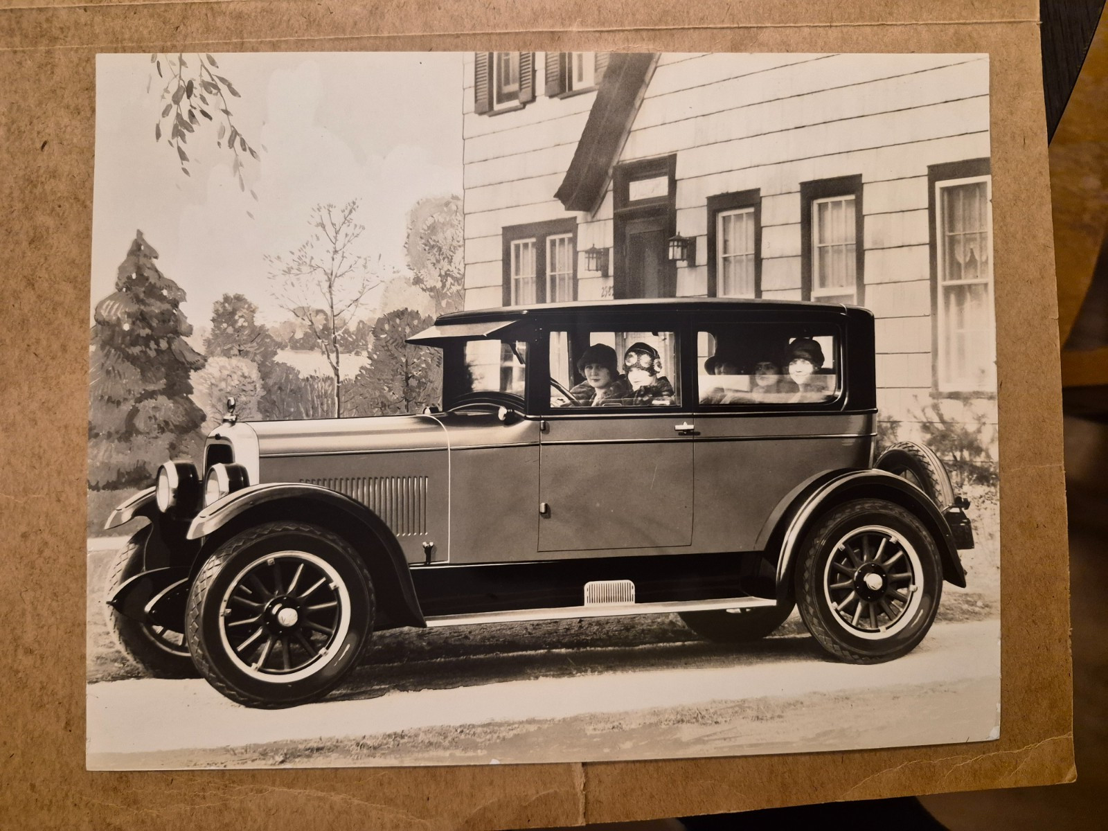 Old photo of a 1924-5? Cleveland Six Brougham Model 43