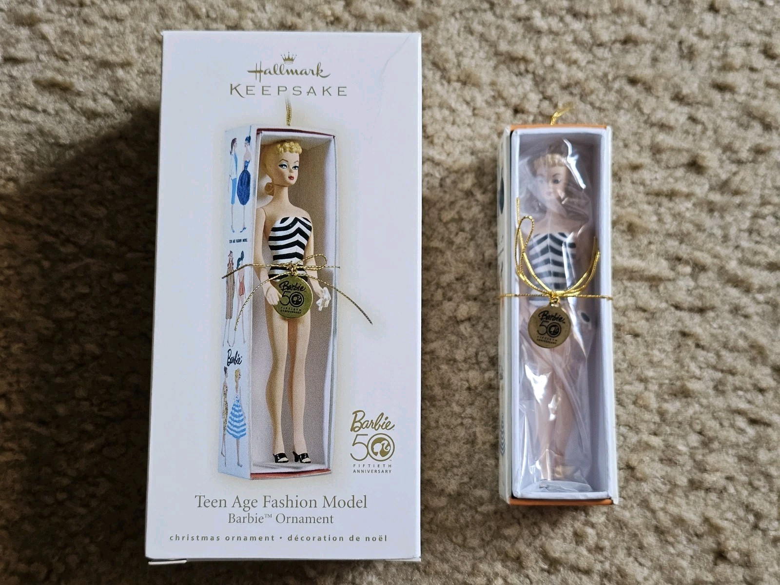 Hallmark 2009 Teenage Fashion Model Barbie Keepsake Ornament