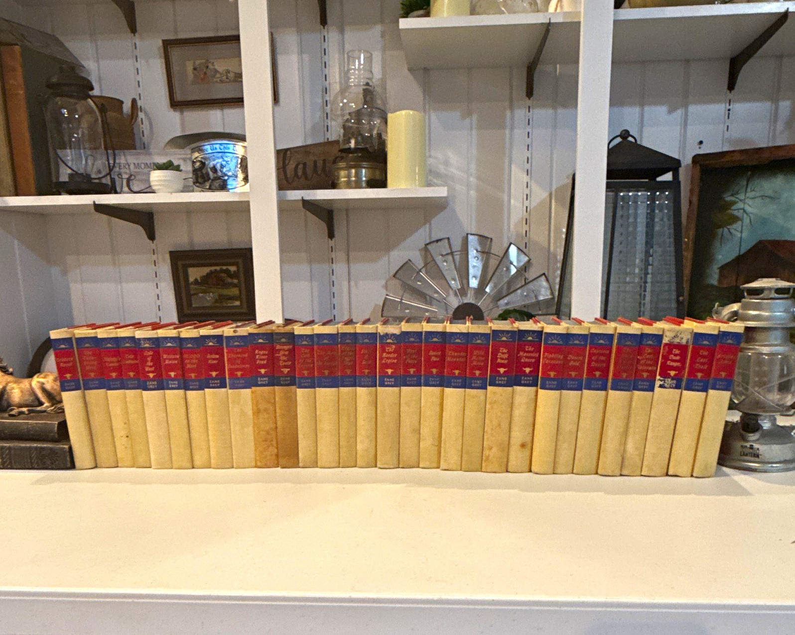 Zane Grey 30 Book Lot Walter J Black Vintage Hardcover Westerns Matching Set Zane Grey 30 Book Lot Walter J Black Vintage Hardcover Westerns Matching Set