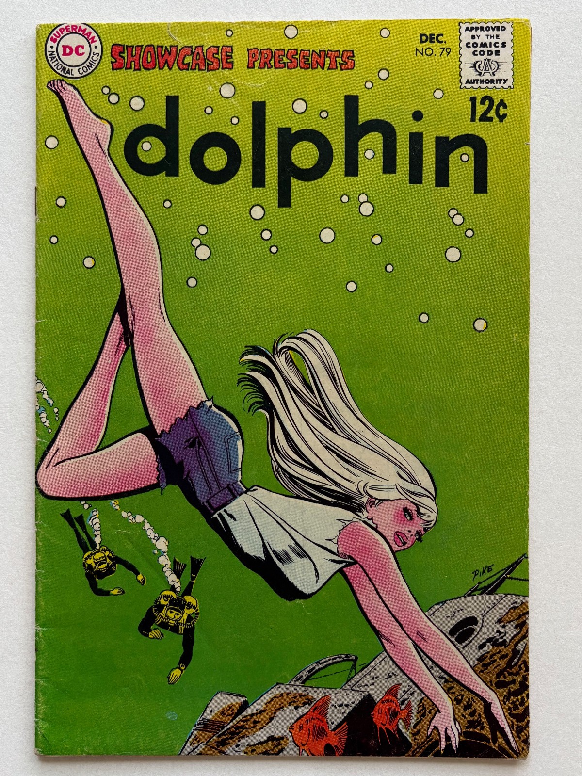 Showcase #79 DC 1968 1st Dolphin Jay Scott Pike Silver Age VG range Showcase #79 DC 1968 1st Dolphin Jay Scott Pike Silver Age VG range