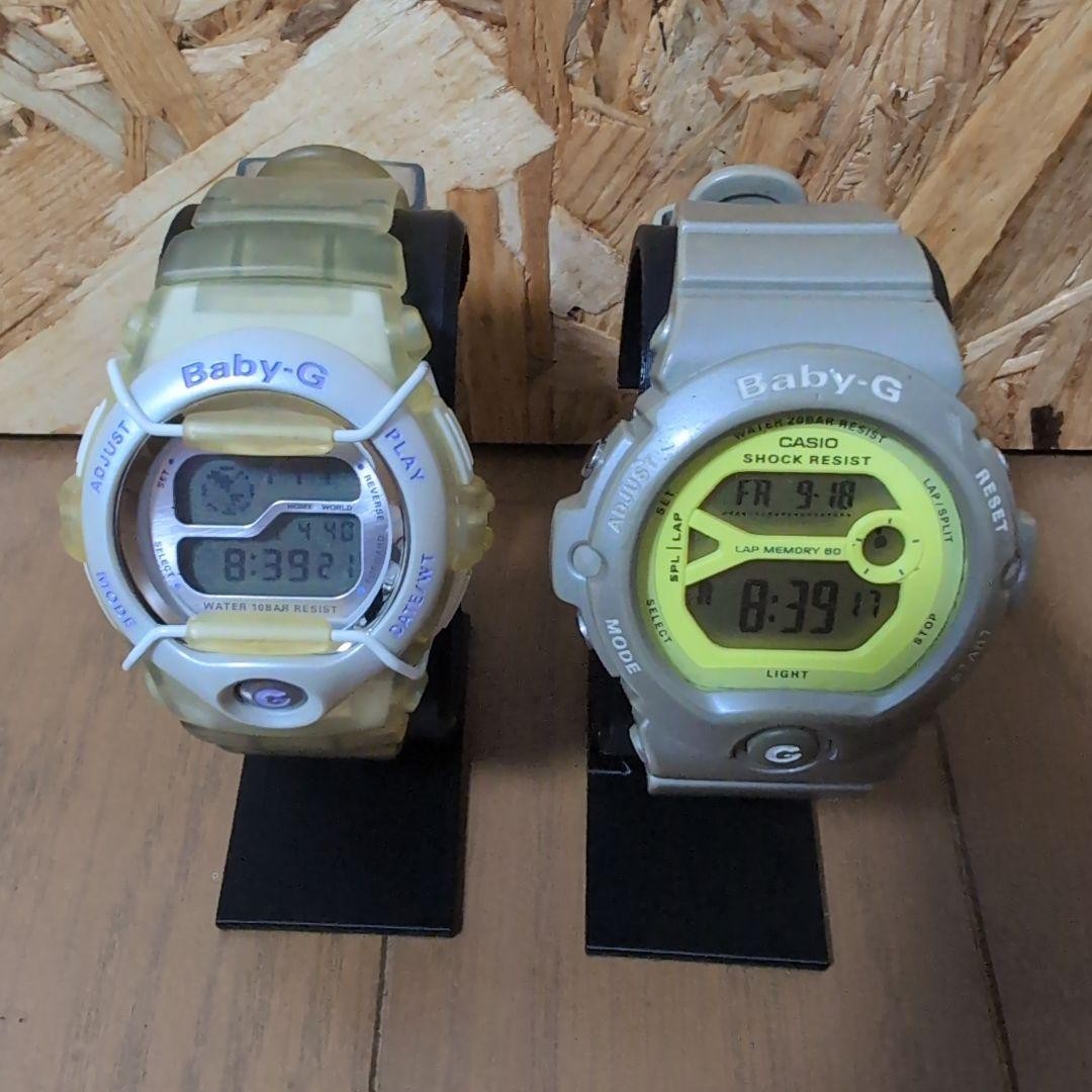 Casio Baby-G BGT-110 BG-6903 Digital Watch Mixed Lot Condition with Scratches Casio Baby-G BGT-110 BG-6903 Digital Watch Mixed Lot Condition with Scratches