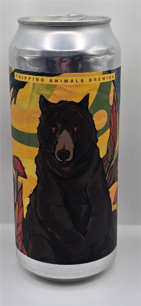 Craft Beer Can Tripping Animals & Goal Brewing Company Cali' Bear Trip DIPA