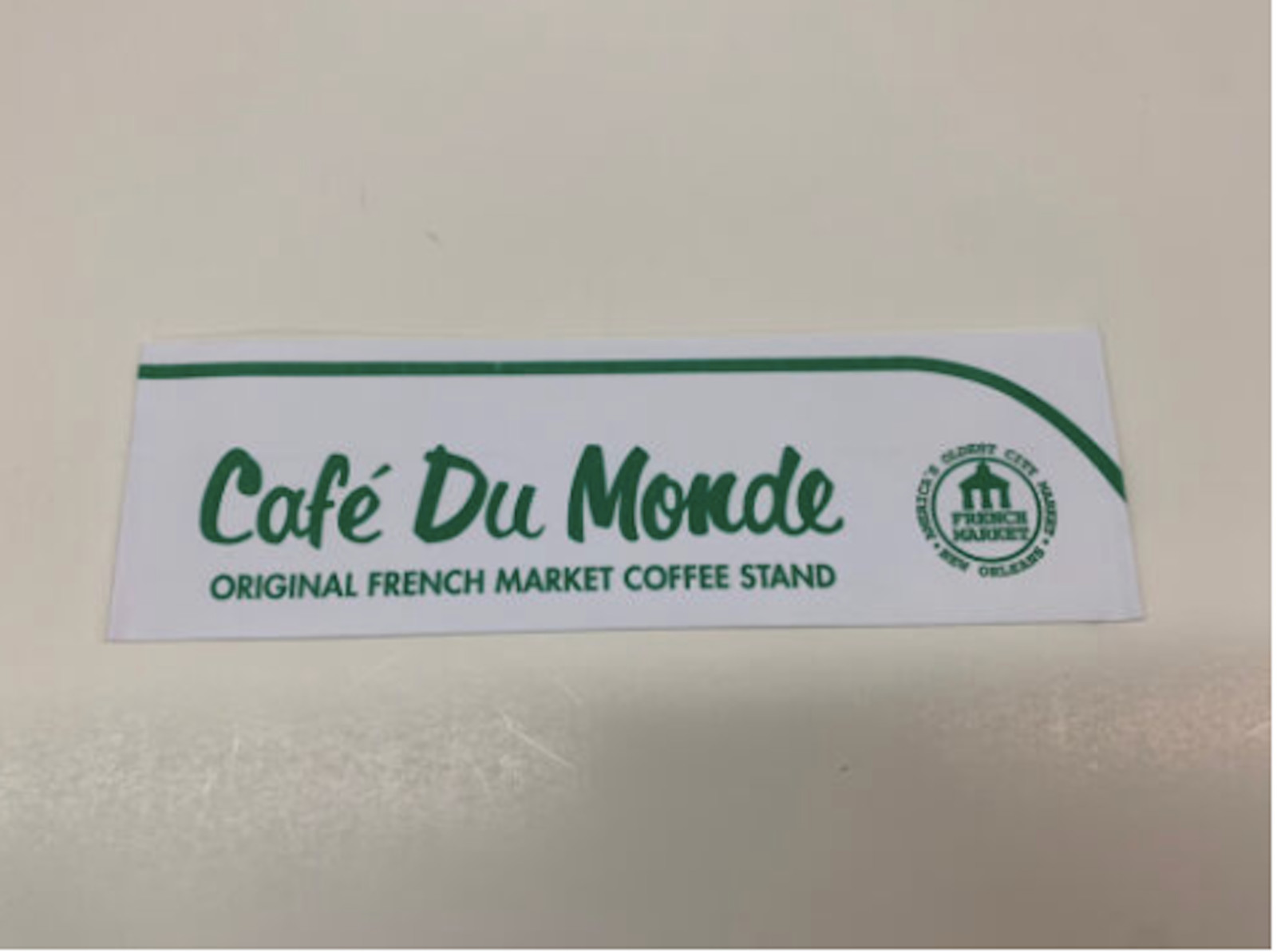 *NEW* Vintage Cafe Du Monde Beignet Paper Costume Halloween Hat New Orleans LA *NEW* Vintage Cafe Du Monde Beignet Paper Costume Halloween Hat New Orleans LA