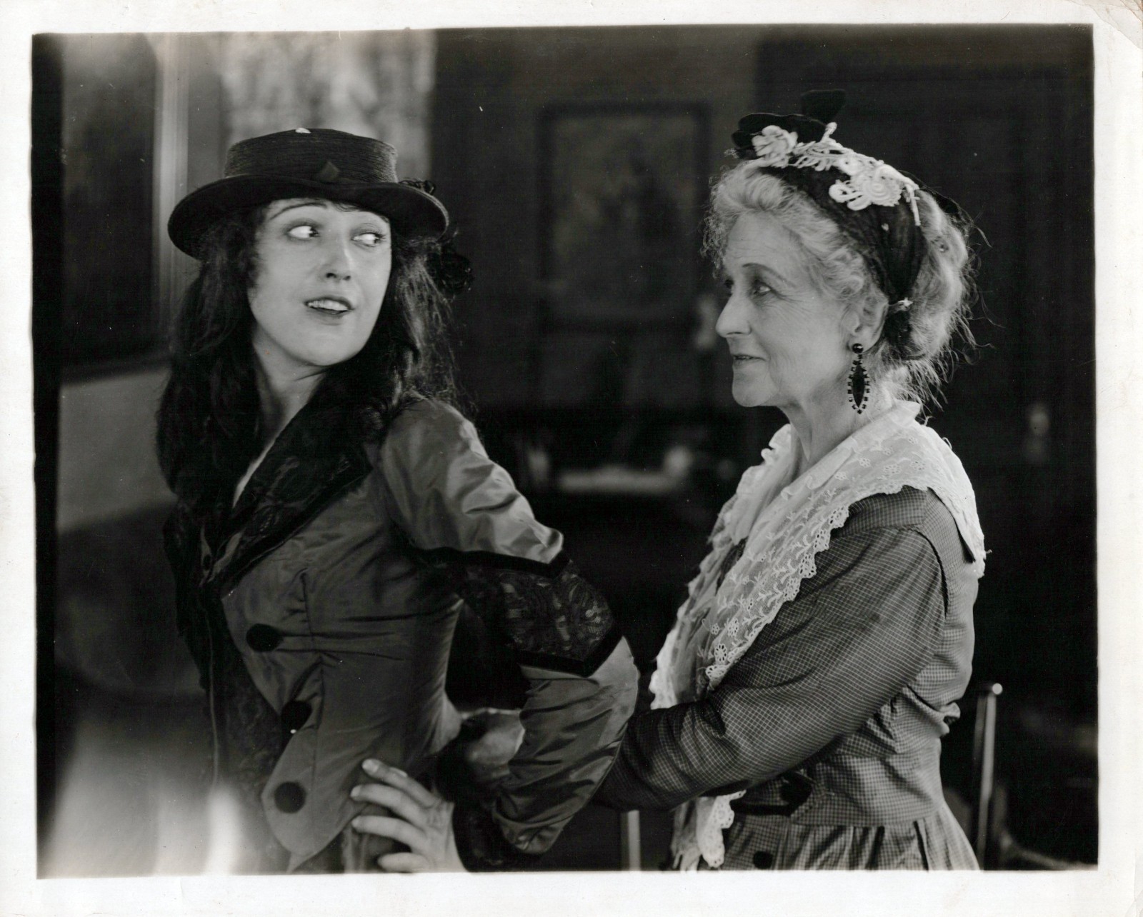 HOLLYWOOD JAZZ AGE Mabel Normand STUNNING PORTRAIT 1920s VINTAGE ORIG PHOTO MA82
