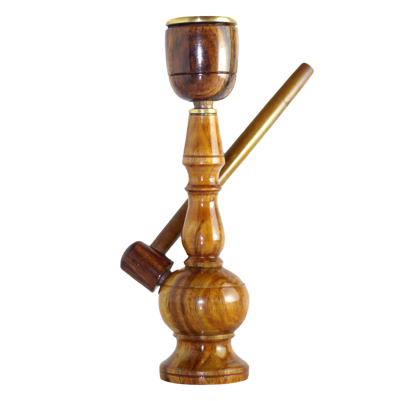 Antique Wooden Handmade Hookah Vintage Collectible Hookah 