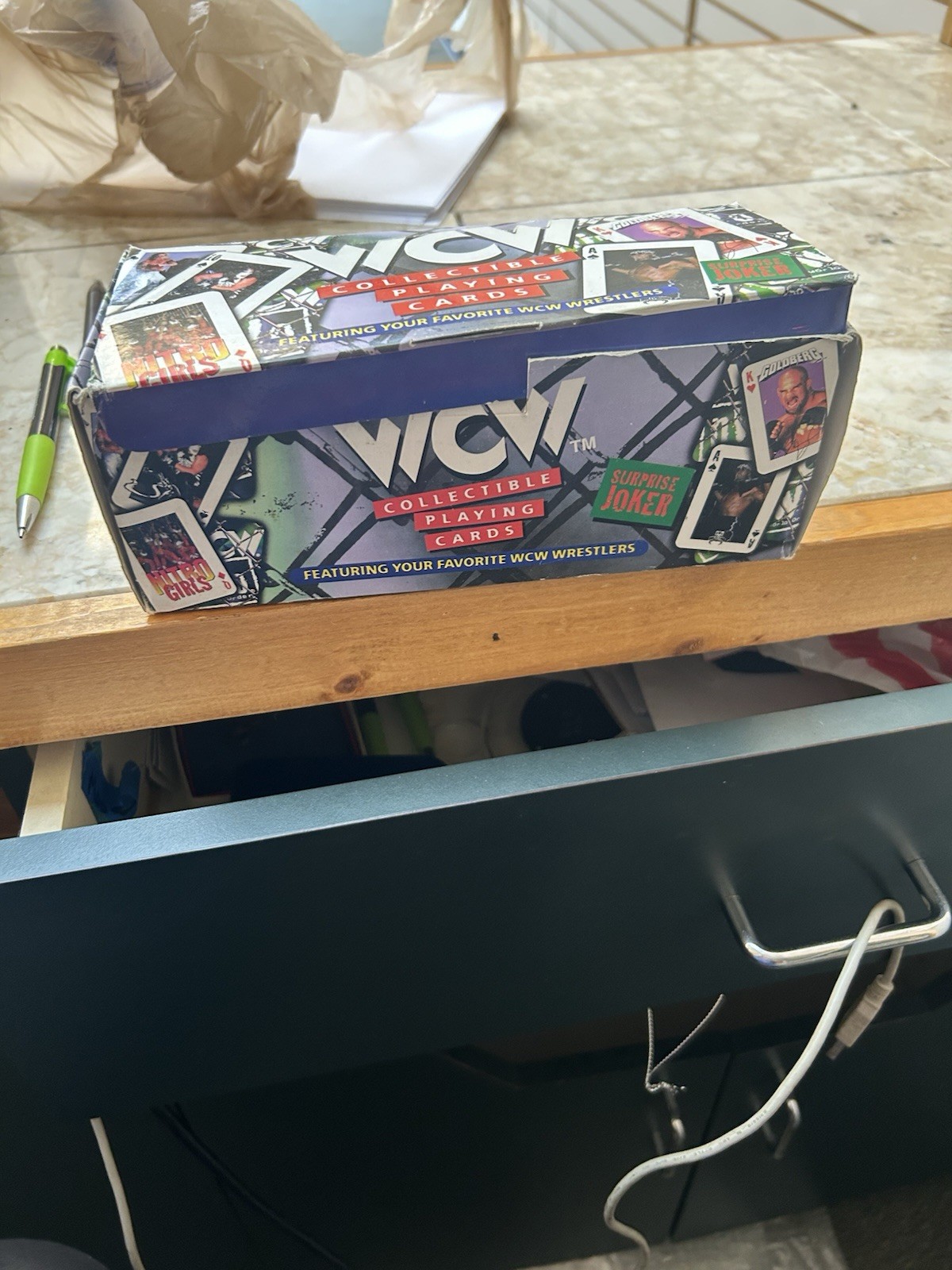 WCW NWO Playing Card Deck Vintage Collectible Cards Sealed 1999 Hulk Sting NEW WCW NWO Playing Card Deck Vintage Collectible Cards Sealed 1999 Hulk Sting NEW